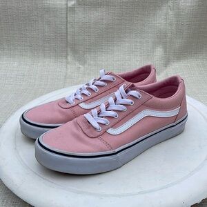Vans Off The Wall - Girl's Size 6 - Pink Low Skate Shoes - 507698 Women’…